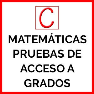 Logo del grupo Matemáticas Pruebas de Acceso a Grados